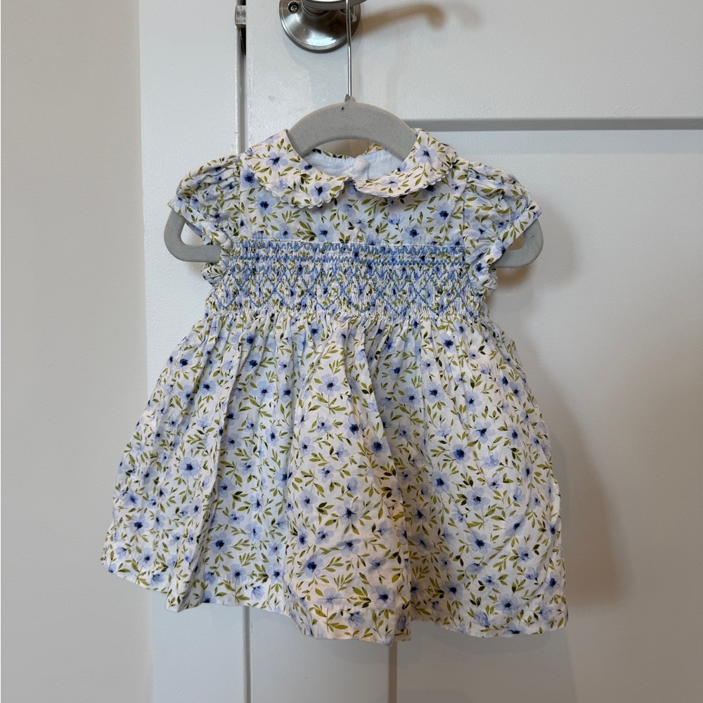 Trotters London Confiture Flora Willow Smocked Dress